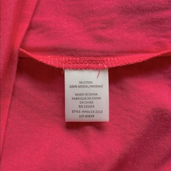 Haute Hippie Pink Cowl Neck Racerback Tank, Large, New with Tag! - Picture 6 of 8